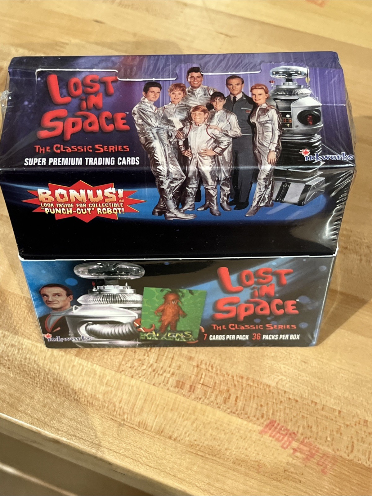 Factory SEALED 1997 Classic TV Series LOST IN SPACE Inkworks Card Box 36 Packs