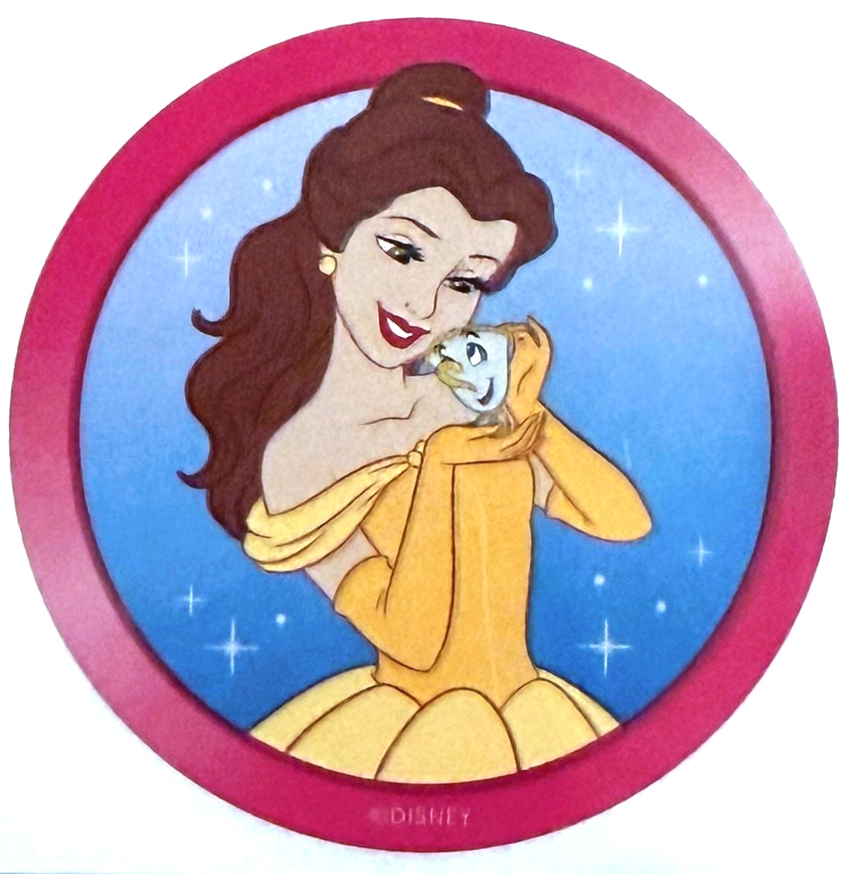 Belle Beauty and the Beast Official Character Sticker 2\