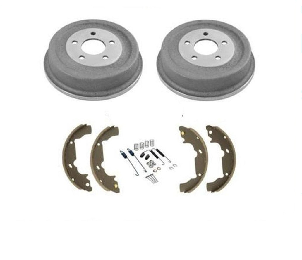 Fits 05-06 Chevrolet Equinox Brake Drums Brake Shoes & Rear Hardware Springs Kit