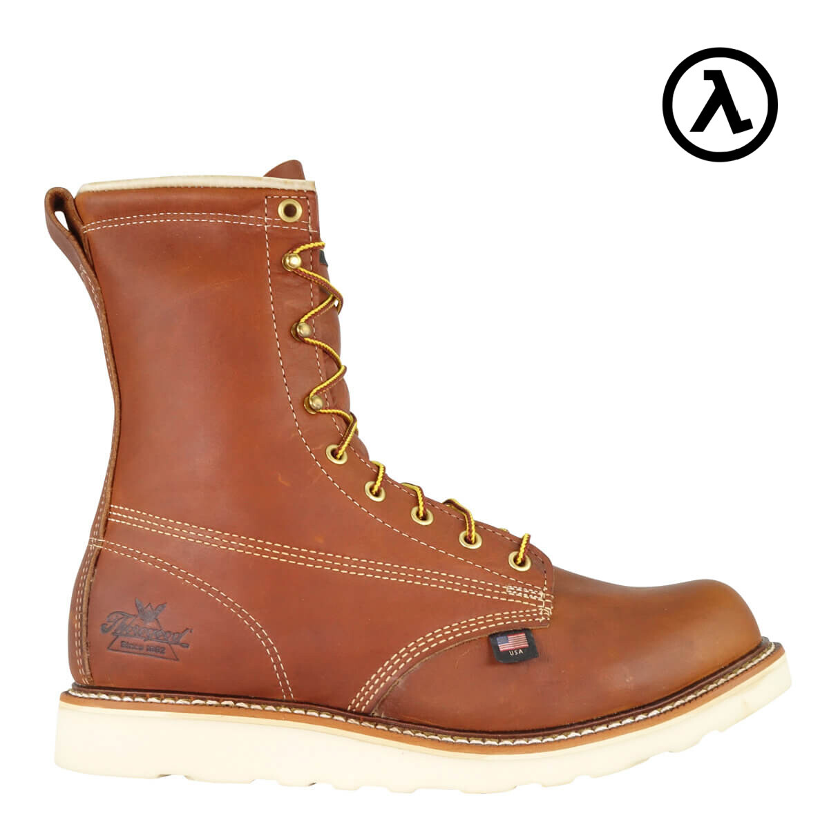 THOROGOOD AMERICAN HERITAGE PLAIN TOE WEDGE 8