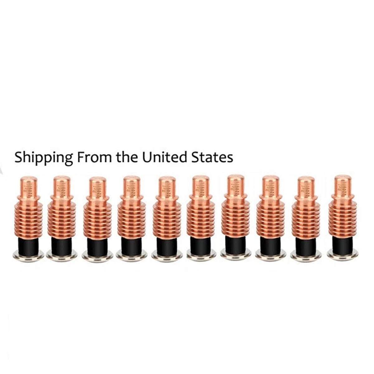 10/40pcs 220971 Plasma Cutting Electrodes 45A-125A Fit Powermax 125 Series Torch 10/40pcs 220971 Plasma Cutting Electrodes 45A-125A Fit Powermax 125 Series Torch