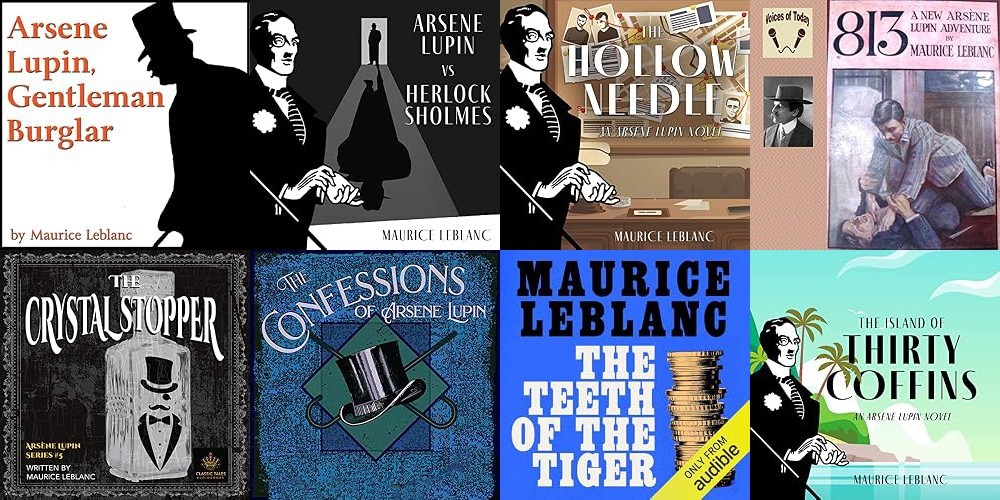 The ARSENE LUPIN Series - By Maurice LeBlanc - 12 MP3 Audiobook Collection