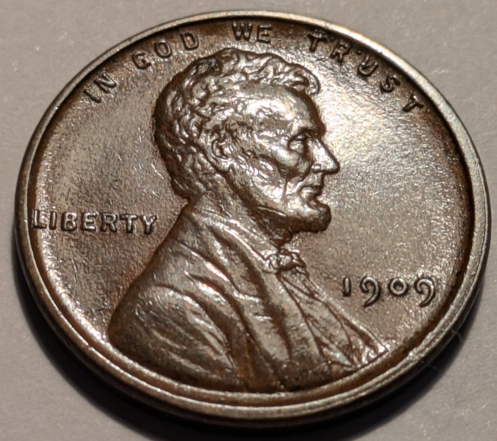 1909 V.D.B. LINCOLN CENT BU Unc. Prooflike Strike PQ+  ID33073