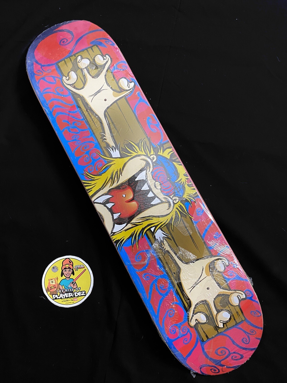 RARE VINTAGE Blind Skateboard Deck A FINE MOSS On The Cross RARE VINTAGE Blind Skateboard Deck A FINE MOSS On The Cross