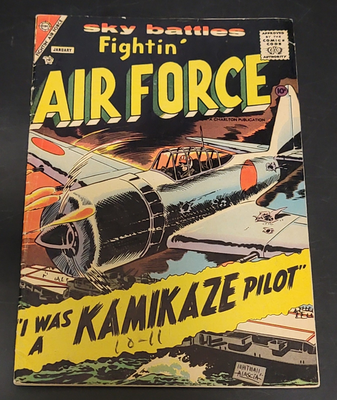 Fightin' Air Force (1956) #10 Maurice Whitman & Vince Alascia Cover VG/FN