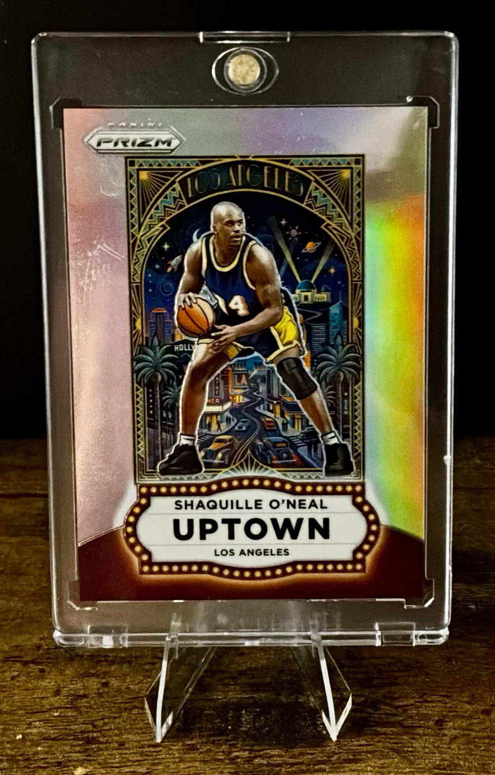 Panini 2025-26 Prizm Basketball Uptown Shaquille O\'Neal Lakers #10