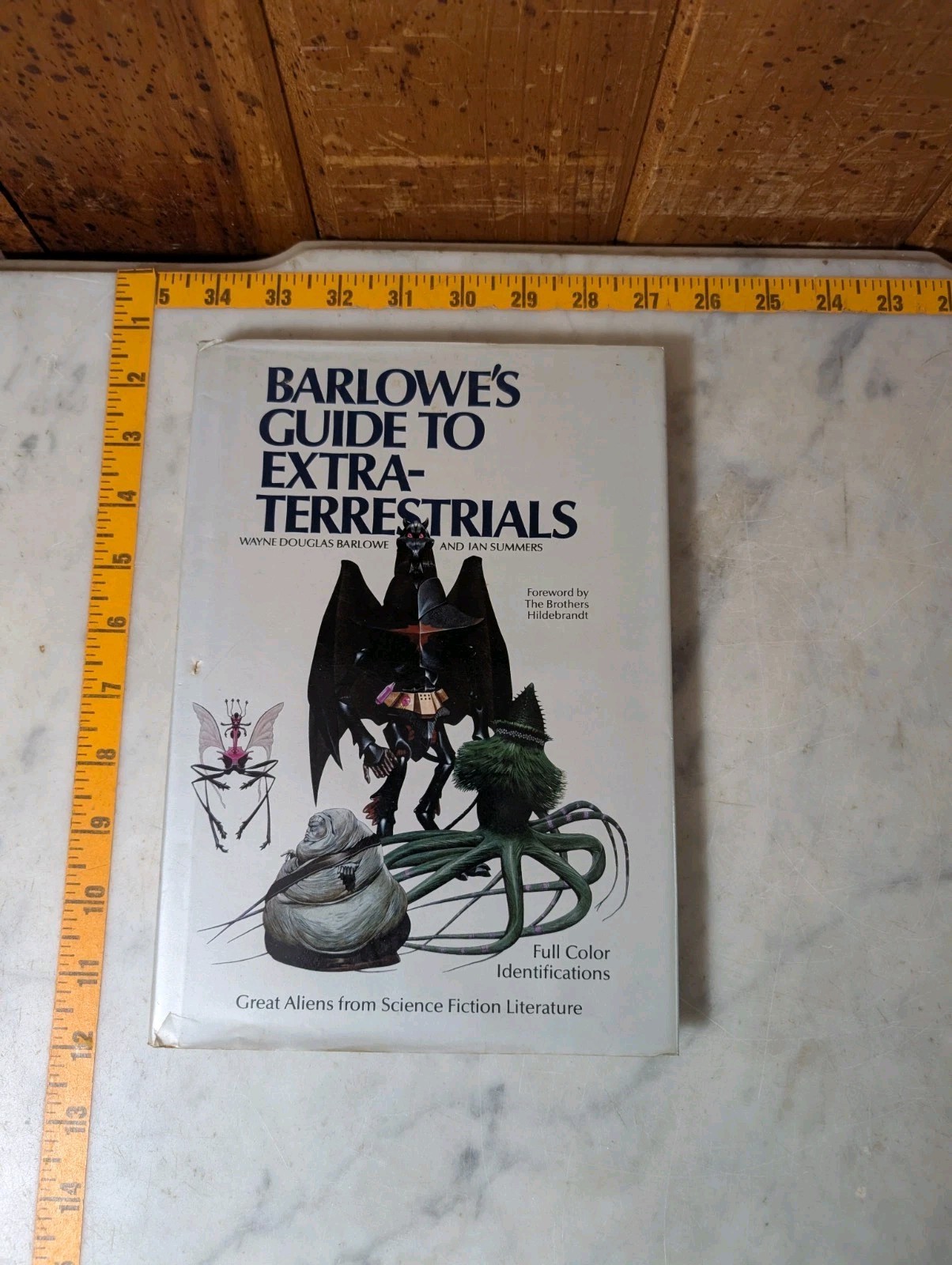 Barlowe\'s Guide to Extraterrestrials by Wayne D Barlowe - 1979 - 1st Print HCDJ