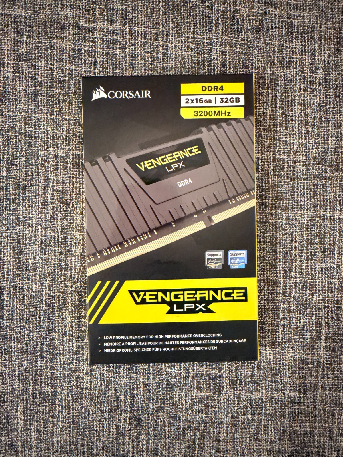 Corsair Vengeance LPX 32GB 2x16GB DDR4 3200MHz CL16 RAM CMK32GX4M2E3200C16
