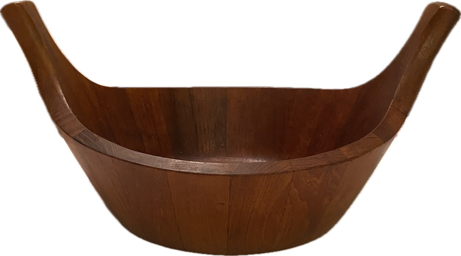 Vintage Dansk Denmark Ihq Staved Teak Viking Serving Bowl by Jens Quistgaard Vintage Dansk Denmark Ihq Staved Teak Viking Serving Bowl by Jens Quistgaard