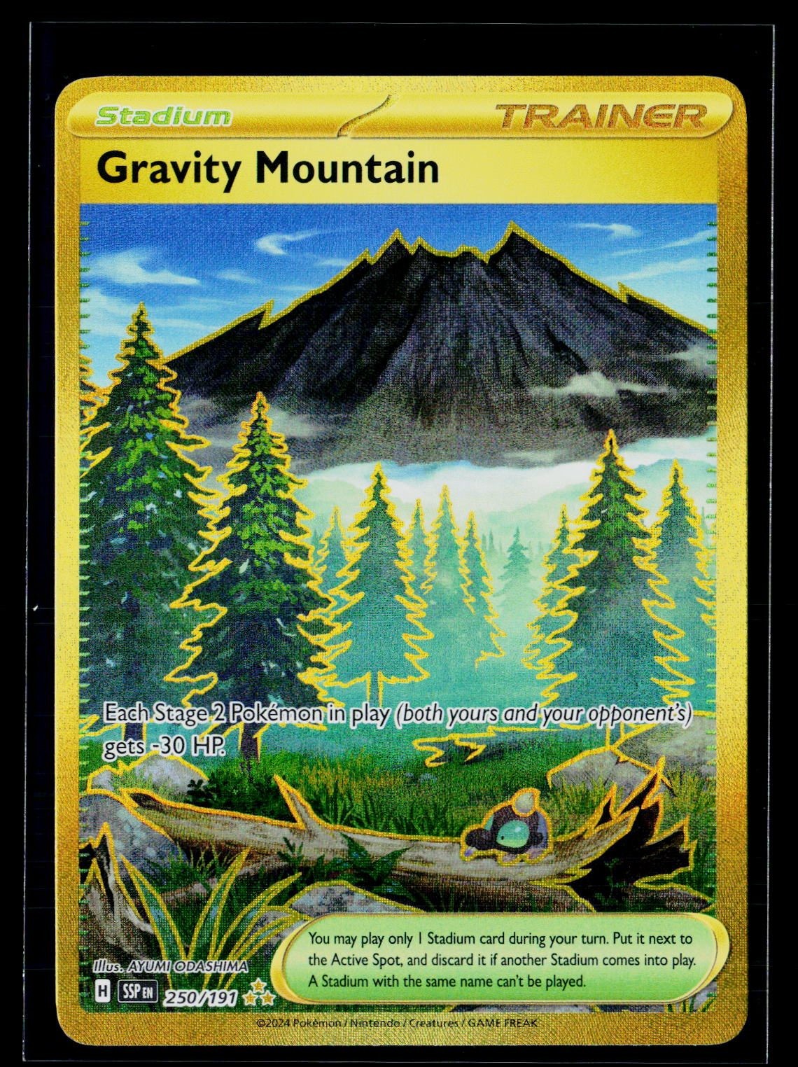 Gravity Mountain Holofoil [SSP - 250/191]NM