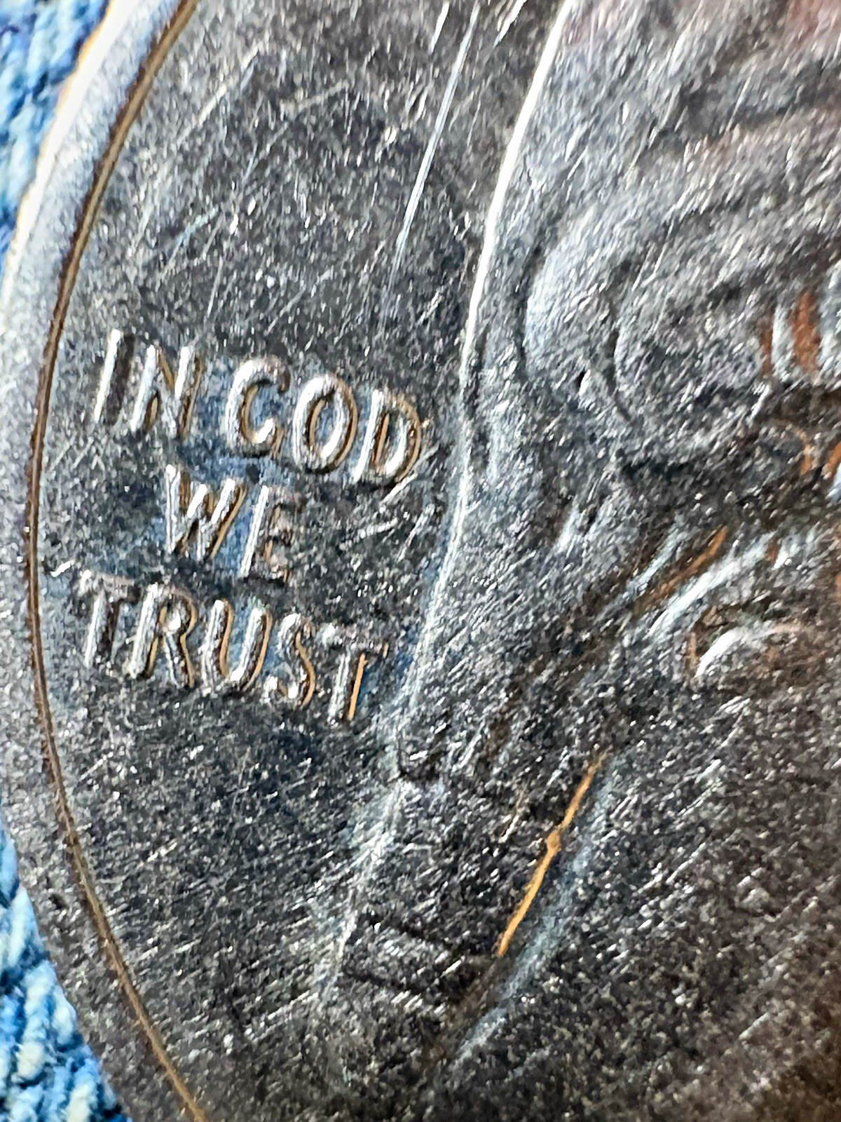 2023-D Edith Kanaka\'ole with errors, “IN COD WE TRUST” and offset rim.