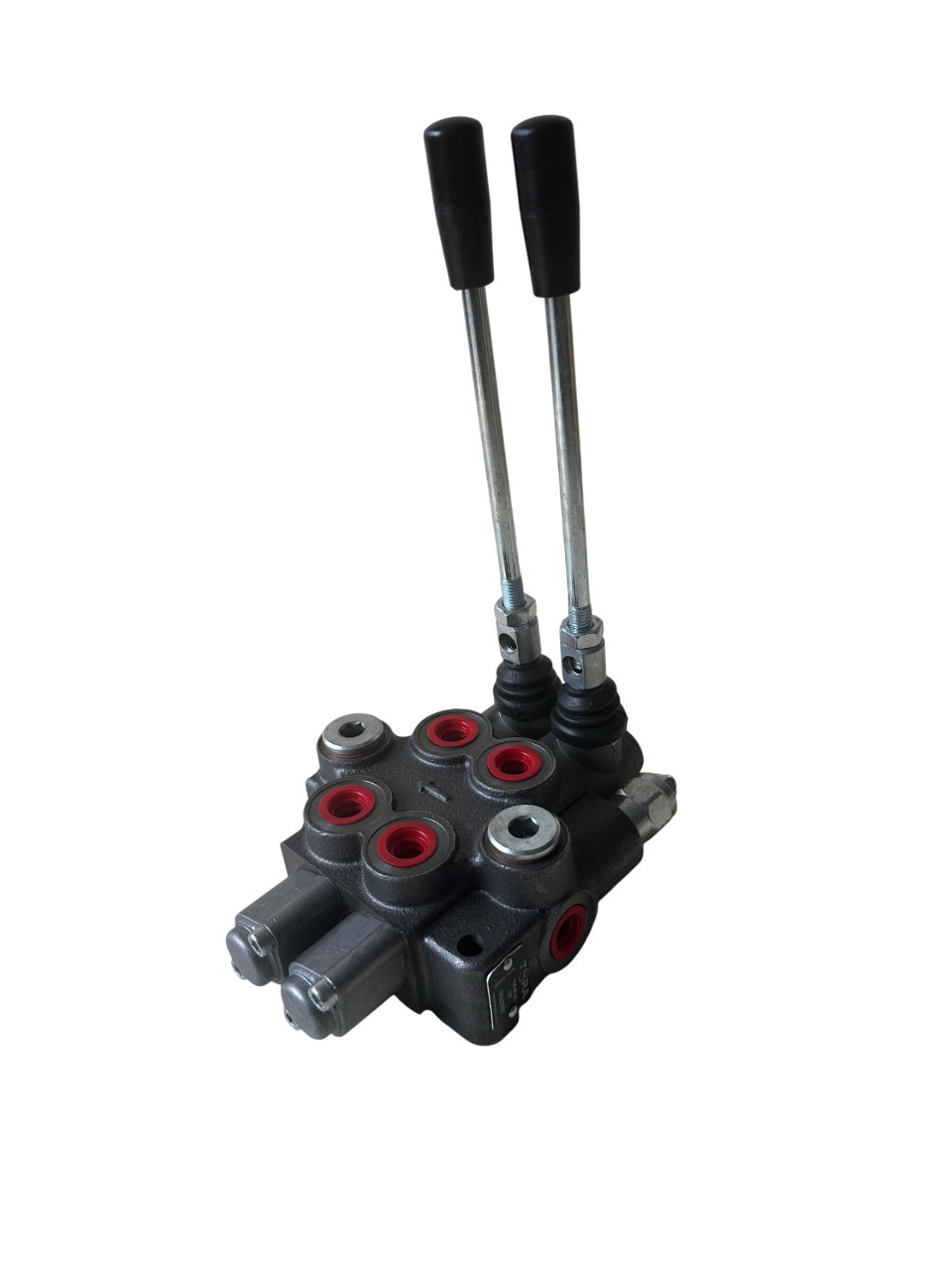 TORA 18,5 GPM (70L) Hydraulic Monoblock Control Valve with 2 Levers, 3/4\