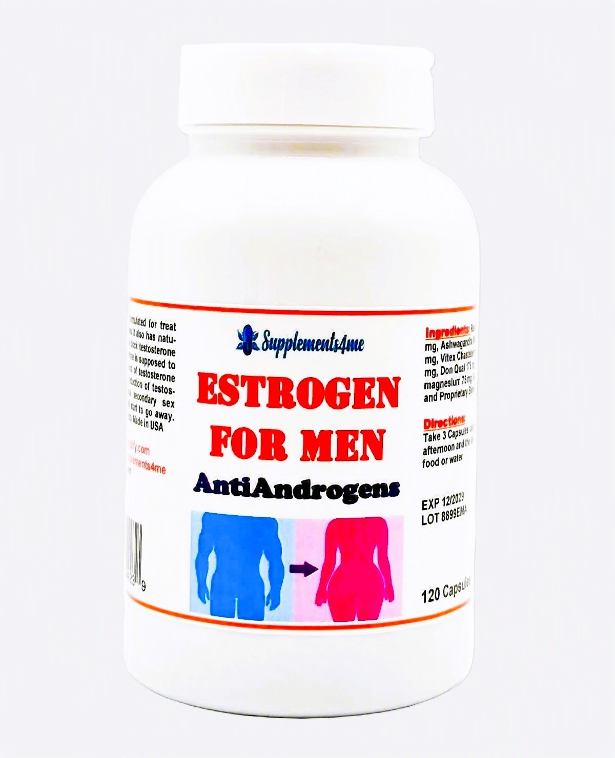 Natural change Male to Female Pills - 100% HERBAL FORMULA - MADE IN USA