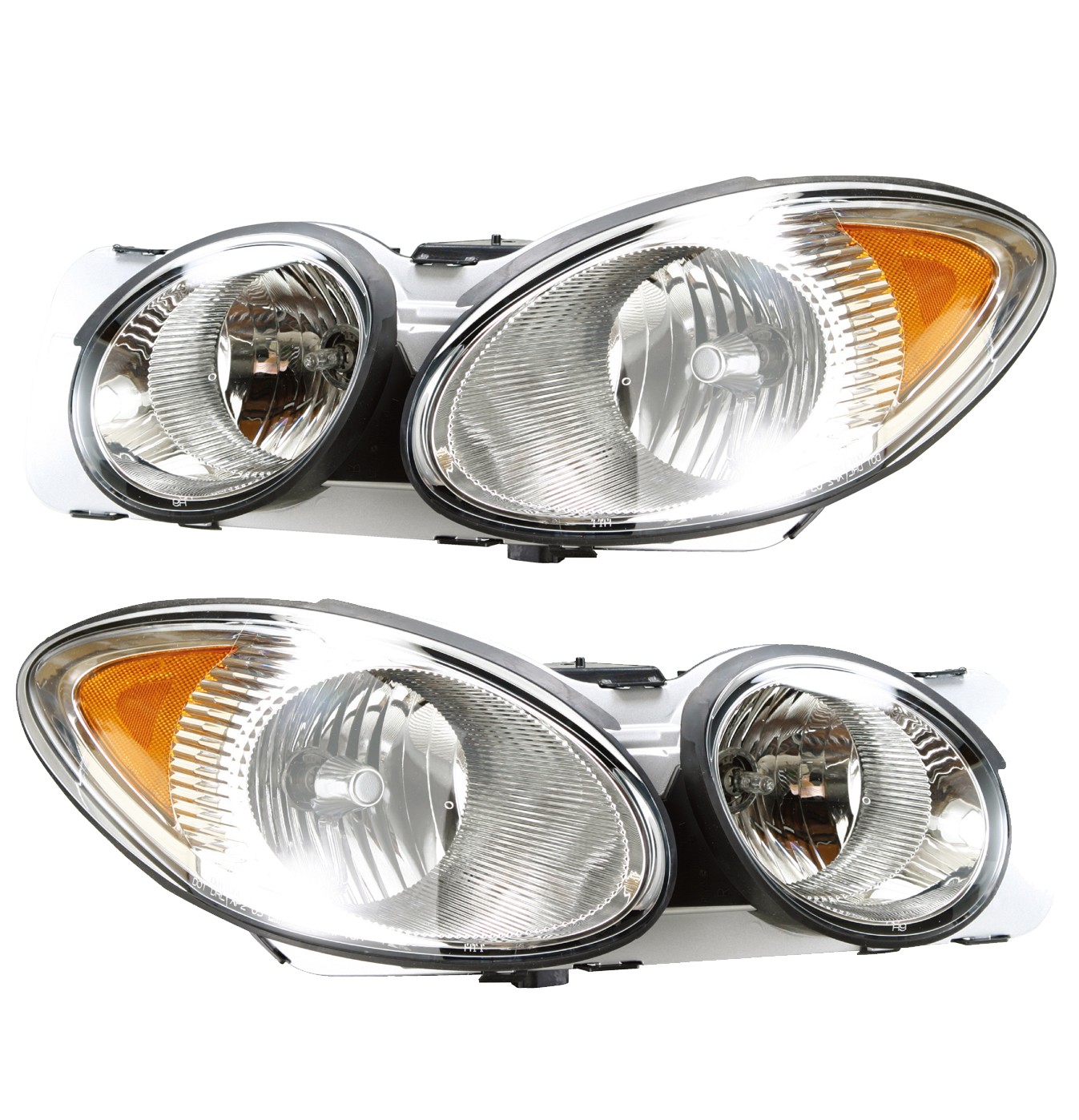 Front Headlights Pair Set for 05-09 Buick Lacrosse/Allure (Canada) Left & Right