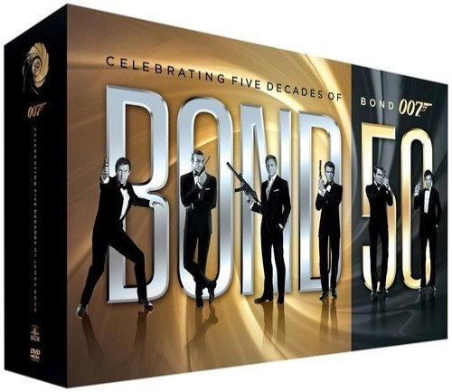 Bond 50: Celebrating Five Decades of Bond Complete Series DVD Box Set New Sealed Bond 50: Celebrating Five Decades of Bond Complete Series DVD Box Set New Sealed