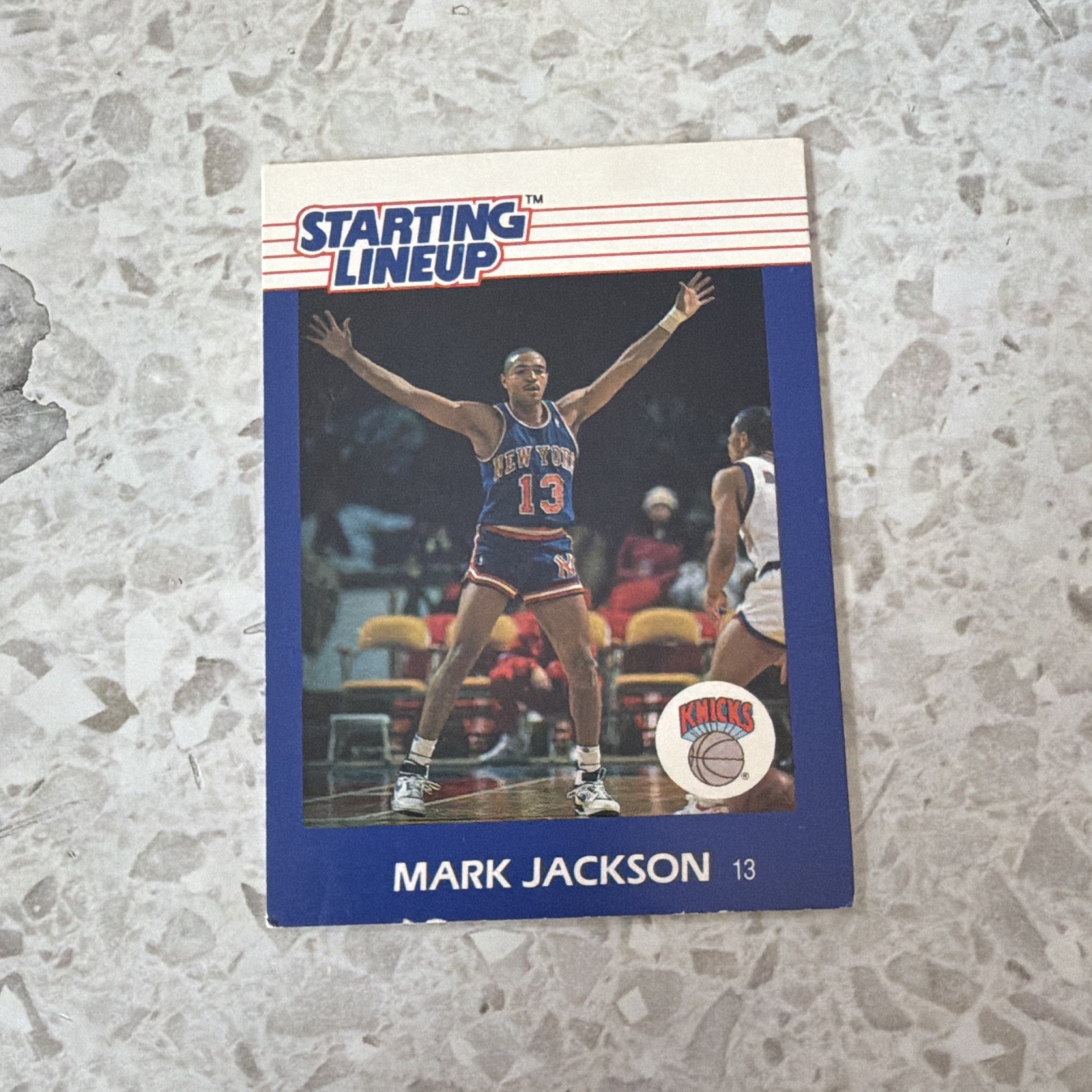 1988 Kenner Starting Lineup Cards - Mark Jackson (RC)