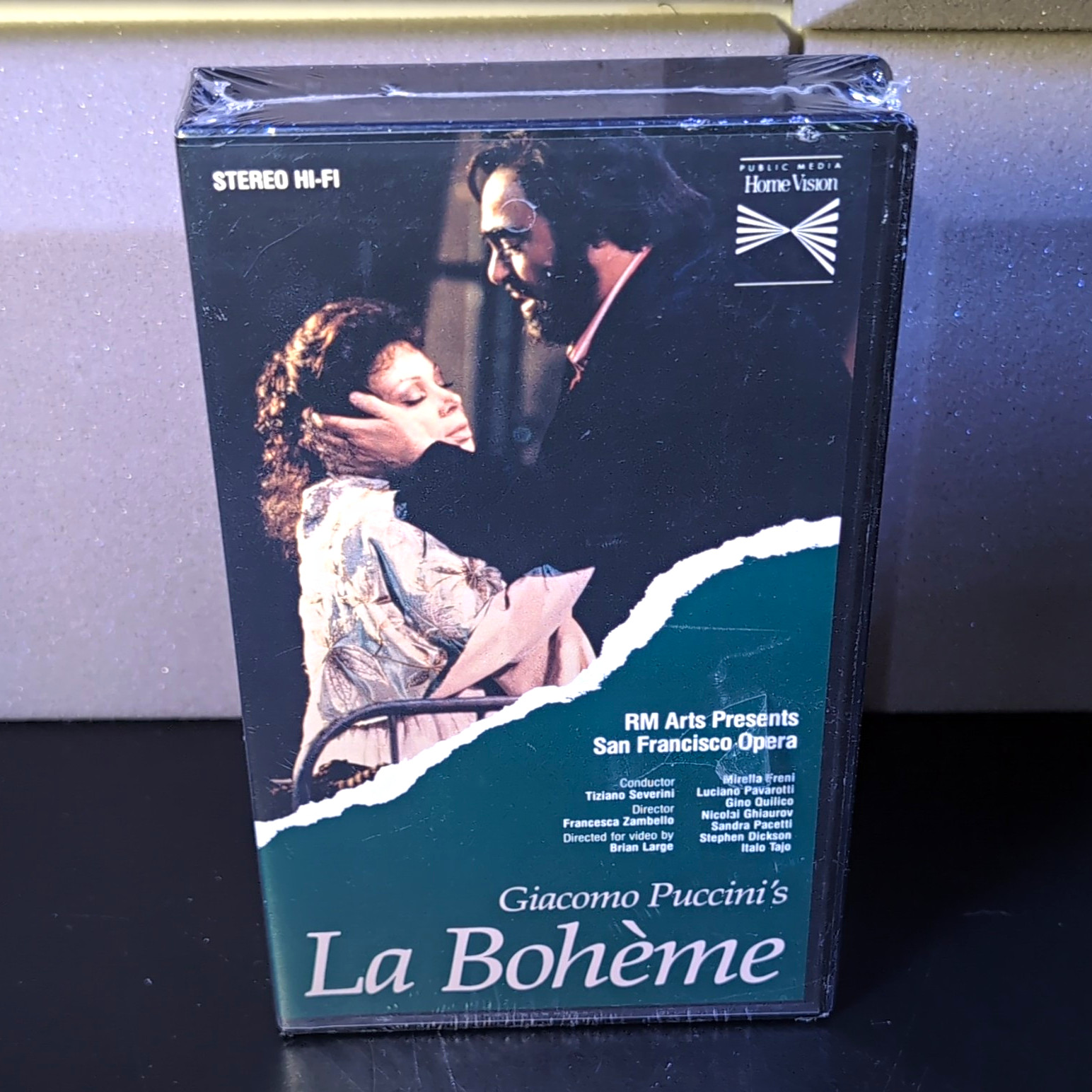 Public Media Home Vision Giacomo Puccini La Bohème VHS San Francisco Opera. RARE Public Media Home Vision Giacomo Puccini La Bohème VHS San Francisco Opera. RARE
