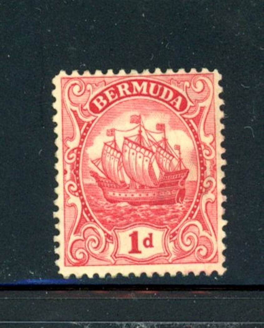 Bermuda Scott # 83 - MH - CV=$15.00                  (7-C186)