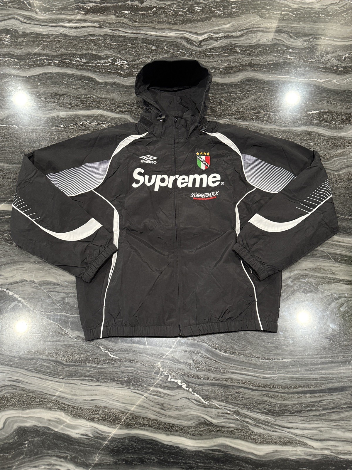 Supreme X Umbro Track Jacket Black Size L Supreme X Umbro Track Jacket Black Size L