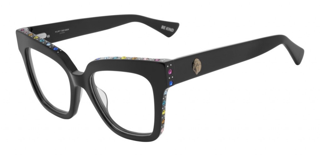 NEW Kurt Geiger KG L5020 Eyeglasses 0807 BLACK 100% AUTHENTIC
