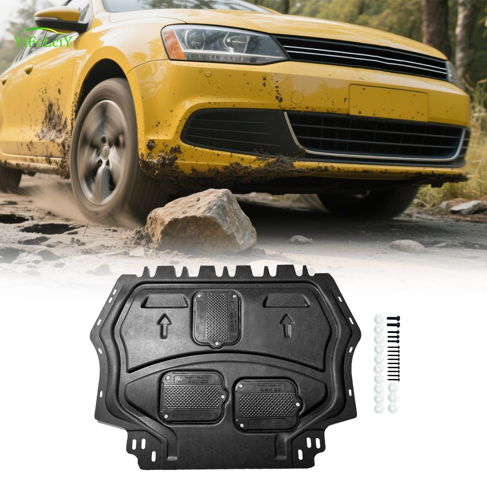 Hard Engine Skid Plate For VW Jetta 2006-2018 Splash Shield Oil Pan Guard Hard Engine Skid Plate For VW Jetta 2006-2018 Splash Shield Oil Pan Guard