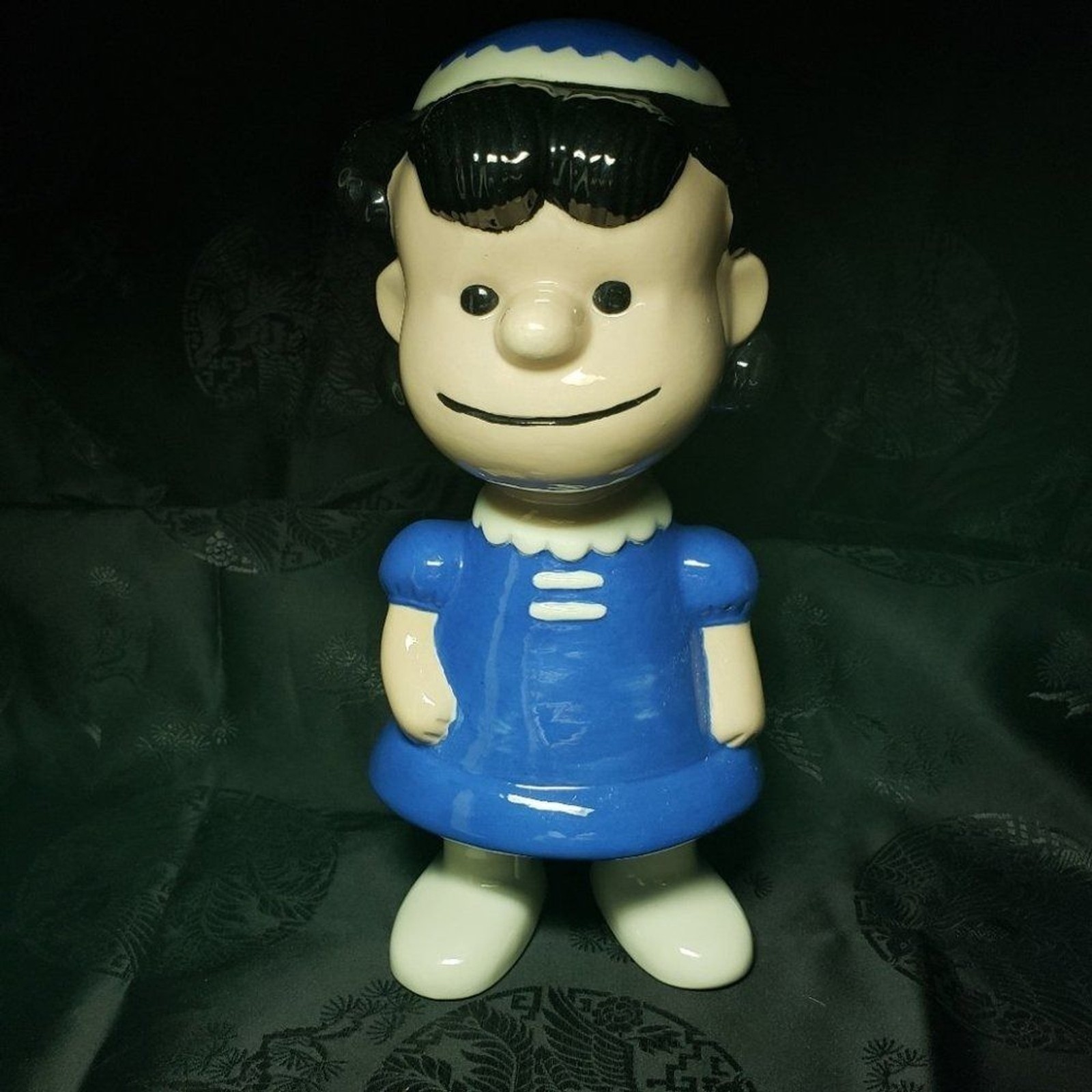 Rare‎ Vintage hand painted Peanut's Lucy  Ceramic