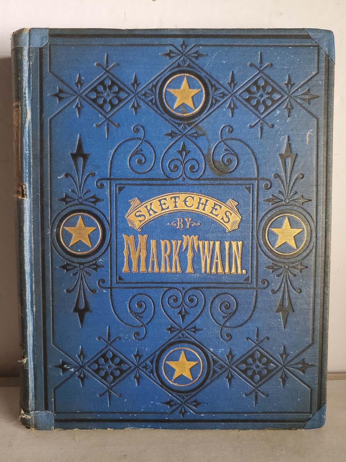1875 Mark Twain Sketches New and Old 1st Edition Illustrated Antique Book