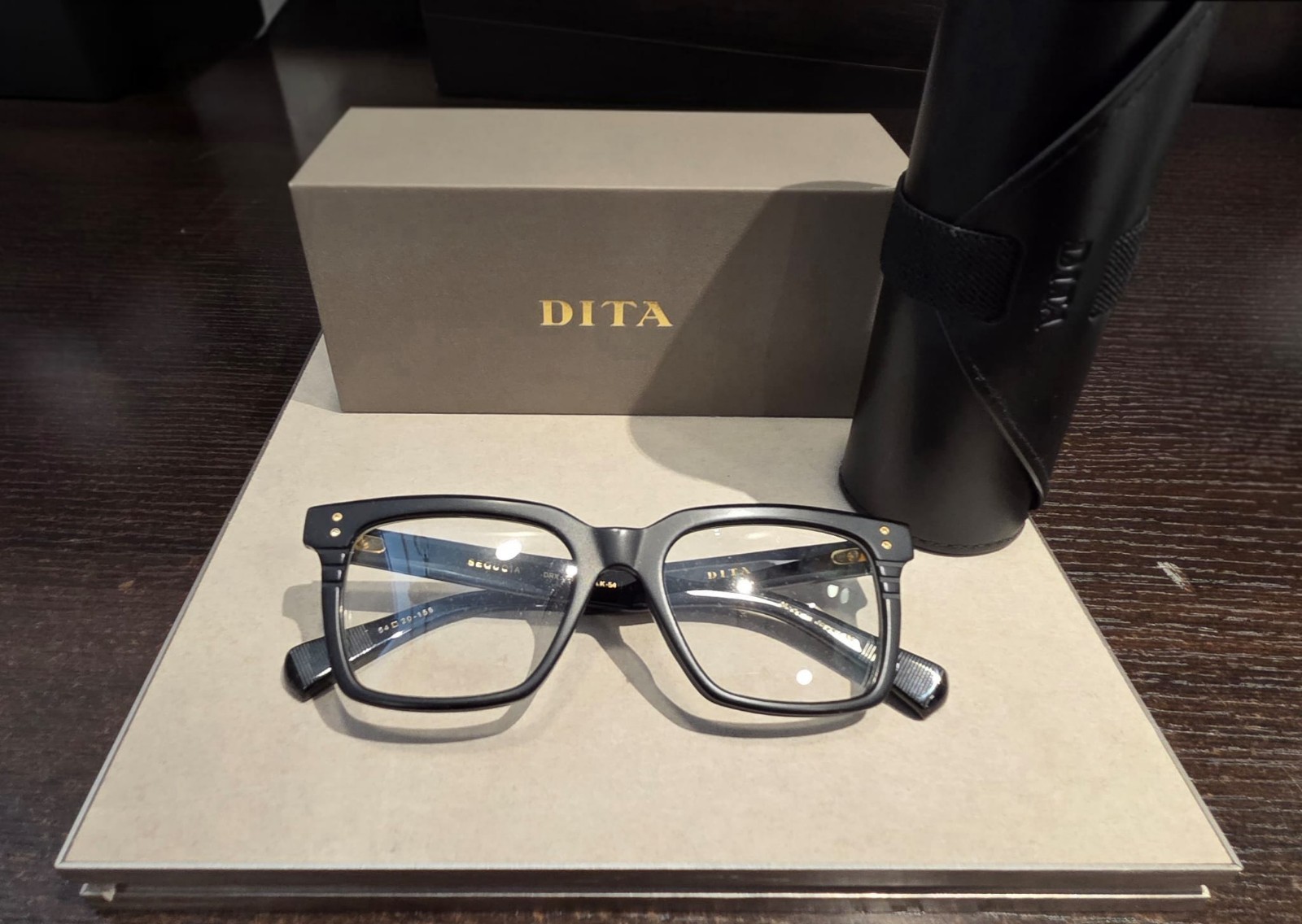 DITA Sequoia Matte Black DRX-2086 col. A-BLK / NEW 100% AUTHENTIC