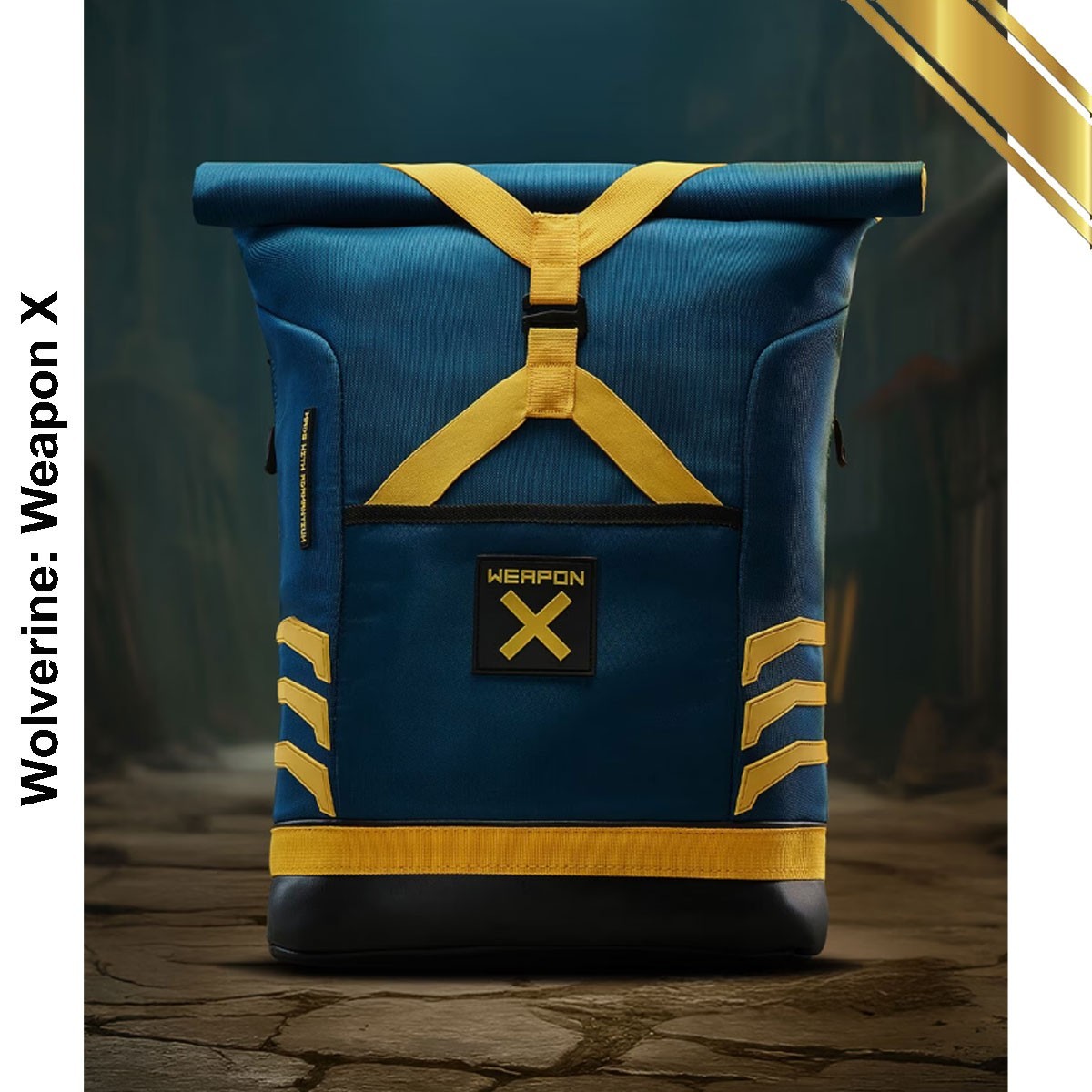 Marvel Wolverine Weapon X Premium Backpack Utility Gear Laptop Fit Travel Bag