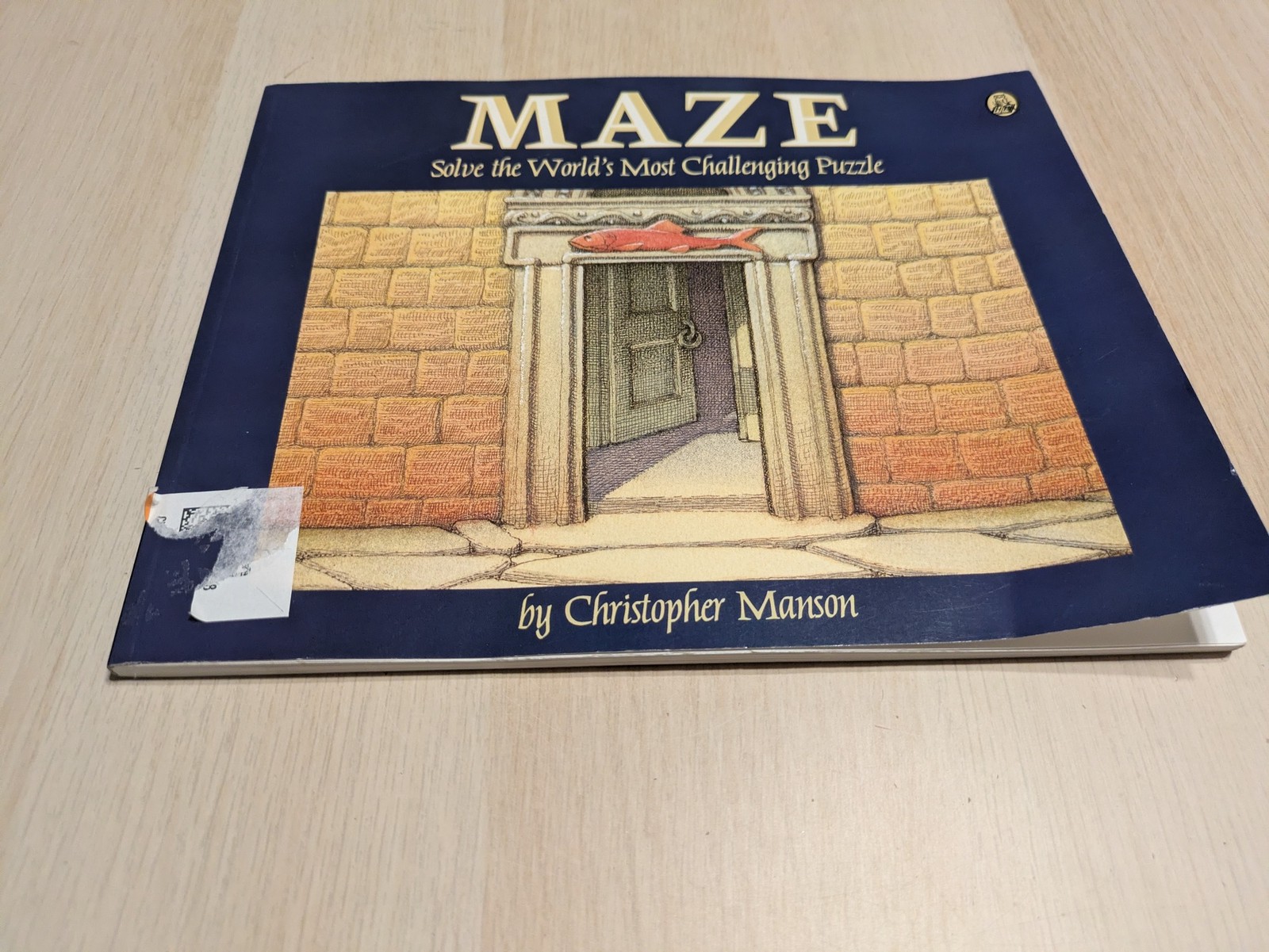 Maze Solve The Worlds Most Challenging Puzzle Christopher Manson Vintage Book
