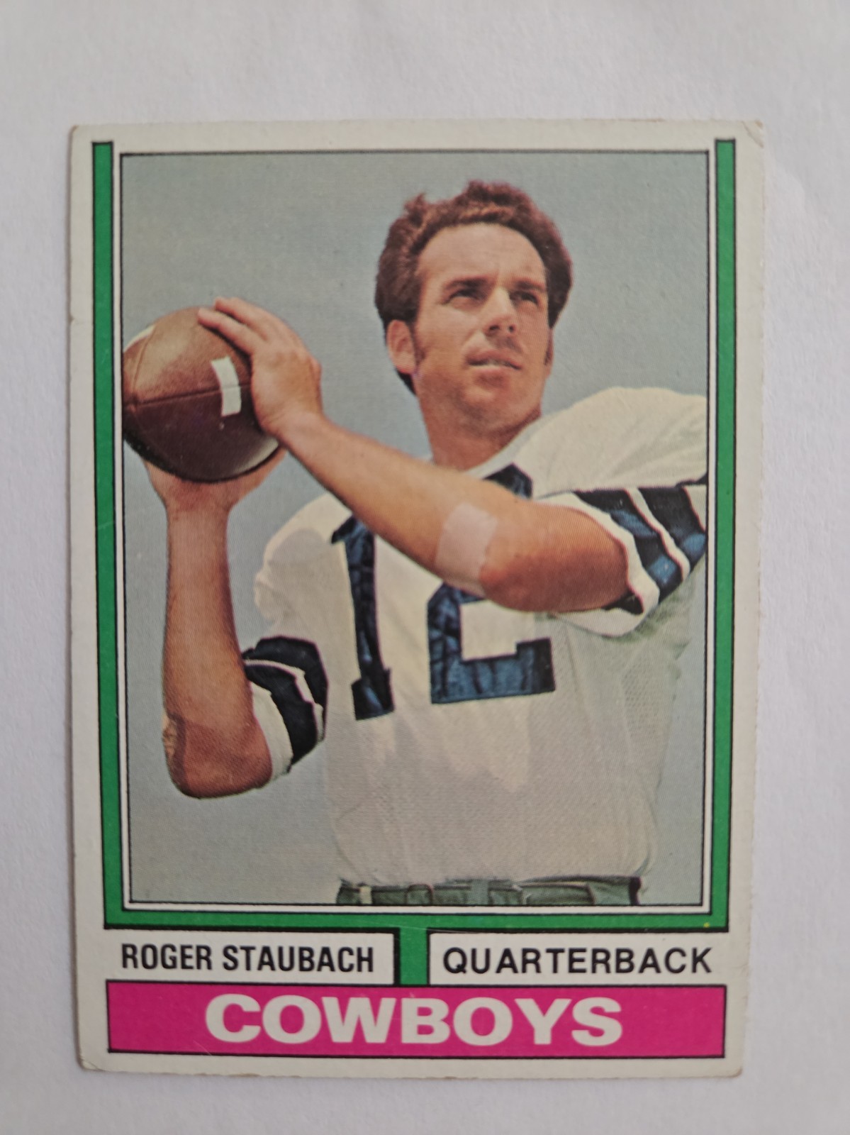 1974 Topps - Roger Staubach #500 1974 Topps - Roger Staubach #500