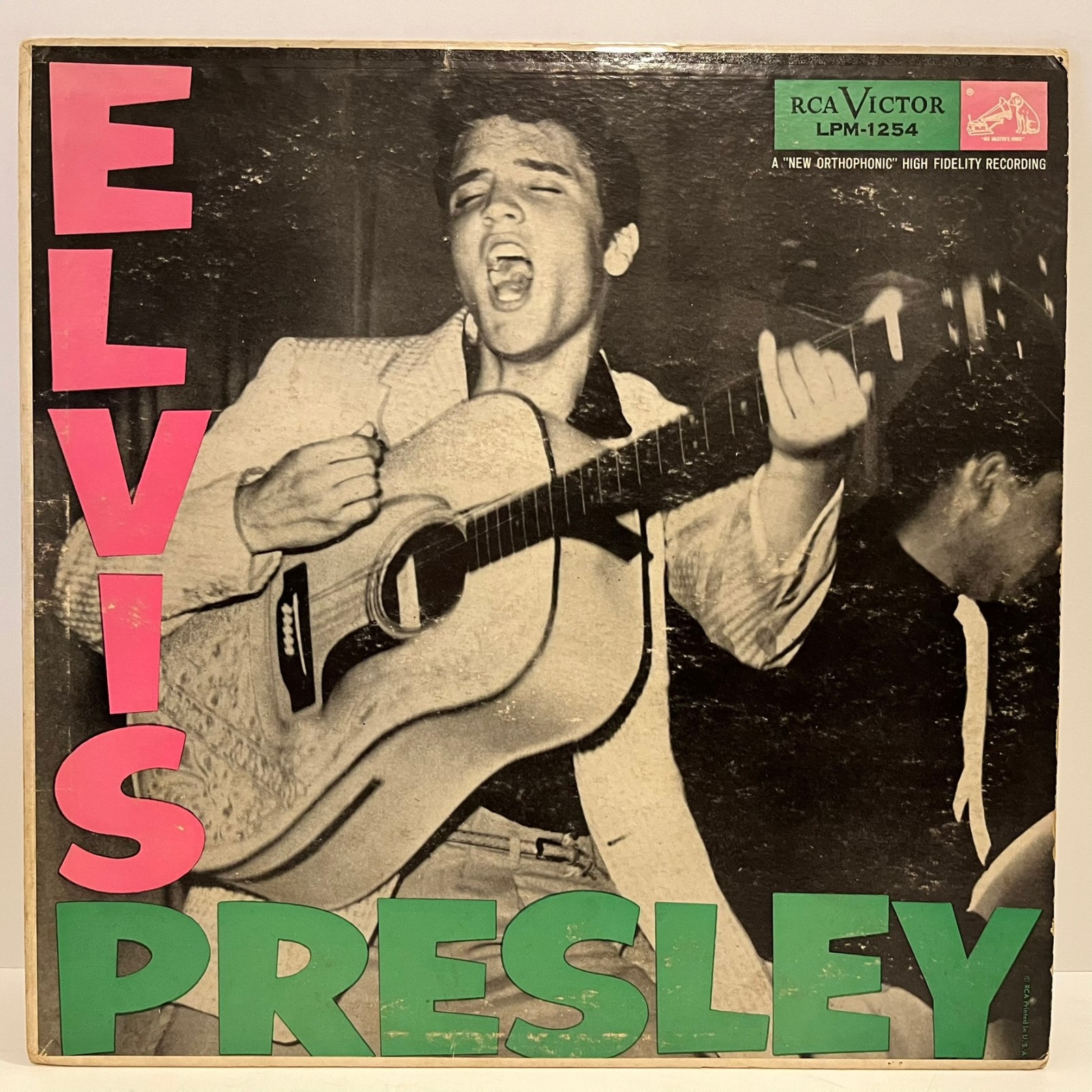 ELVIS PRESLEY - LPM-1254 (1956 Mono PD Credit 1S-1S) - 12