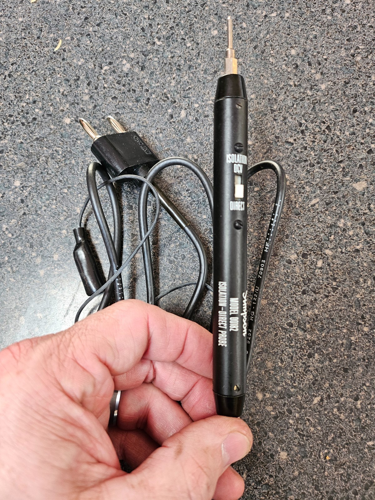 Simpson Model 00182 Isolation - Direct Probe Test Lead Not tested but looks good