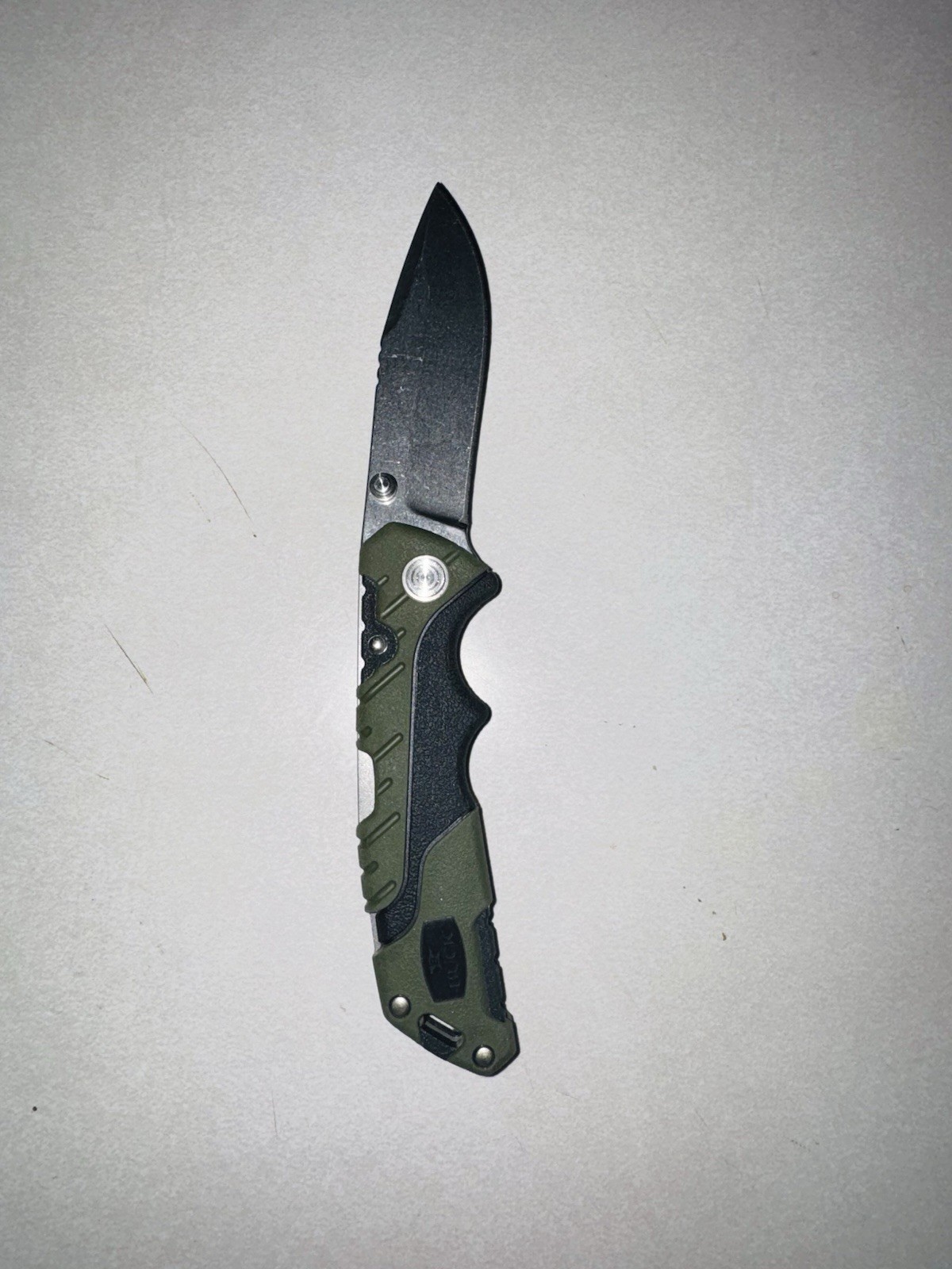 NEW Green Buck USA Pursuit 661 Folding Pocket Knife and Nylon Sheath NEW Green Buck USA Pursuit 661 Folding Pocket Knife and Nylon Sheath