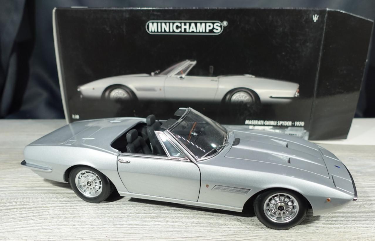 Minichamps 1970 Maserati Ghibli Spyder 1/18