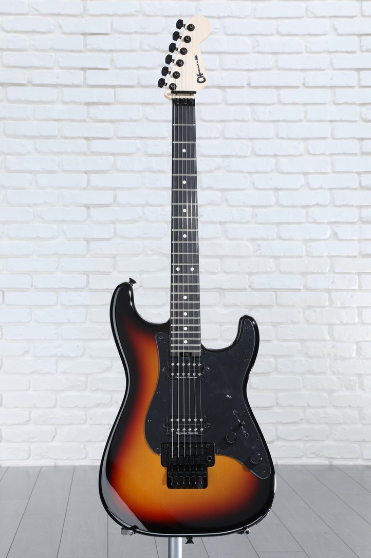 Charvel Pro-Mod So-Cal Style 1 HH FR E Electric Guitar Three-Tone Sunburst Charvel Pro-Mod So-Cal Style 1 HH FR E Electric Guitar Three-Tone Sunburst