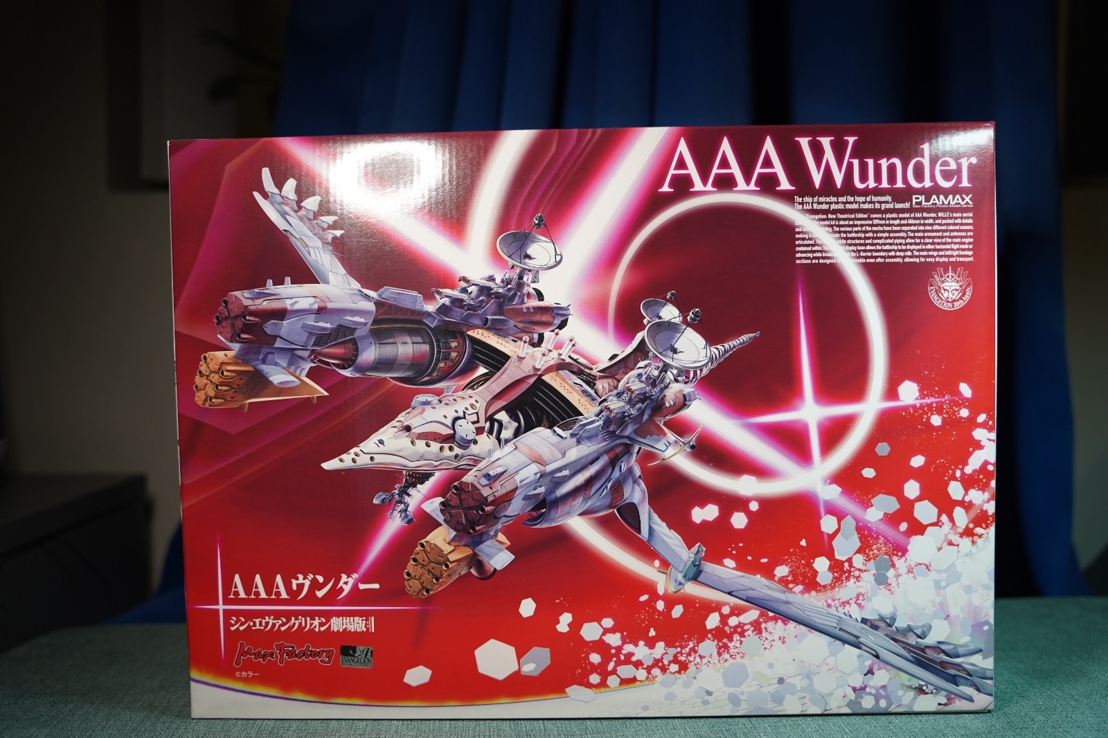 PLAMAX Rebuild of Evangelion AAA Wunder EVA Model Kit NEW Unopened