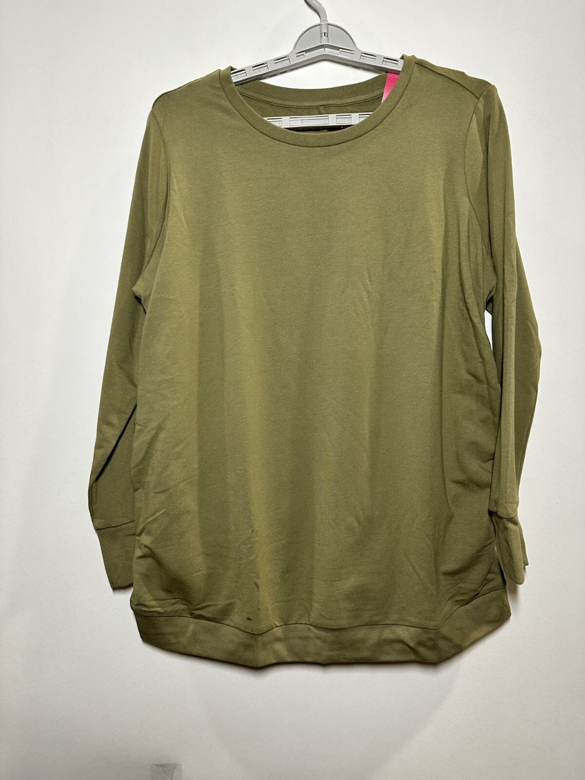 Isabel Maternity Easy Going Olive Sweatshirt Green Medium Isabel Maternity Easy Going Olive Sweatshirt Green Medium