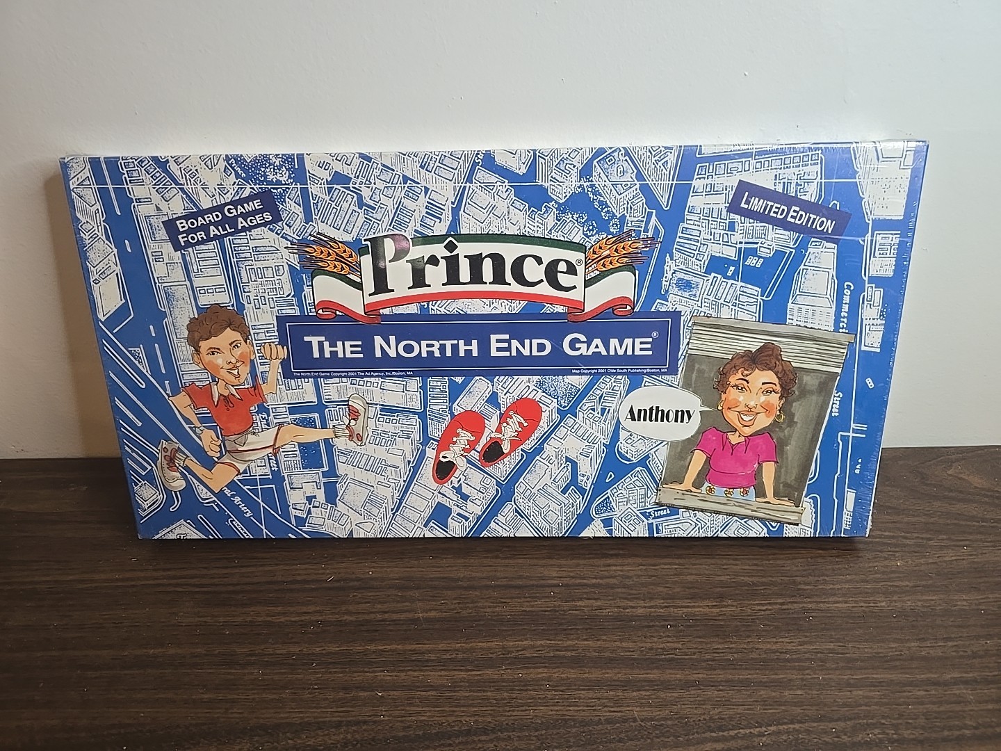 RARE '90s Prince Pasta The North End Board Game Complete - Advertising - Sealed RARE '90s Prince Pasta The North End Board Game Complete - Advertising - Sealed