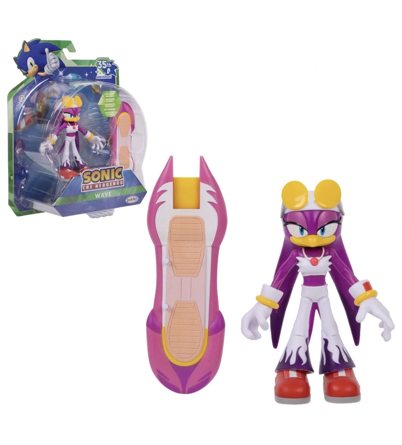 Sonic The Hedgehog Wave The Swallow Jakks Pacific Figure sealed figure Sonic The Hedgehog Wave The Swallow Jakks Pacific Figure sealed figure