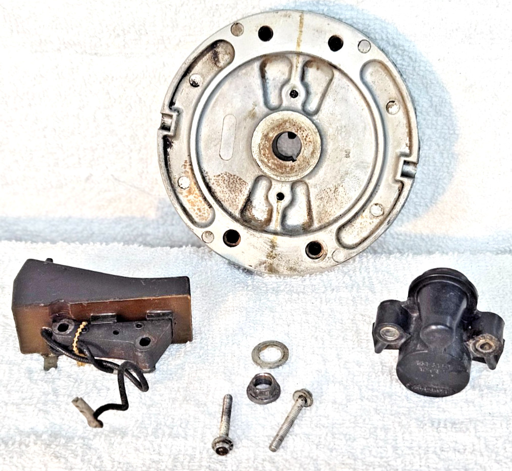 VTG Homelite 360 Ign. System Coil Flywheel GOOD SPARK SEE video WATCH it Spark VTG Homelite 360 Ign. System Coil Flywheel GOOD SPARK SEE video WATCH it Spark
