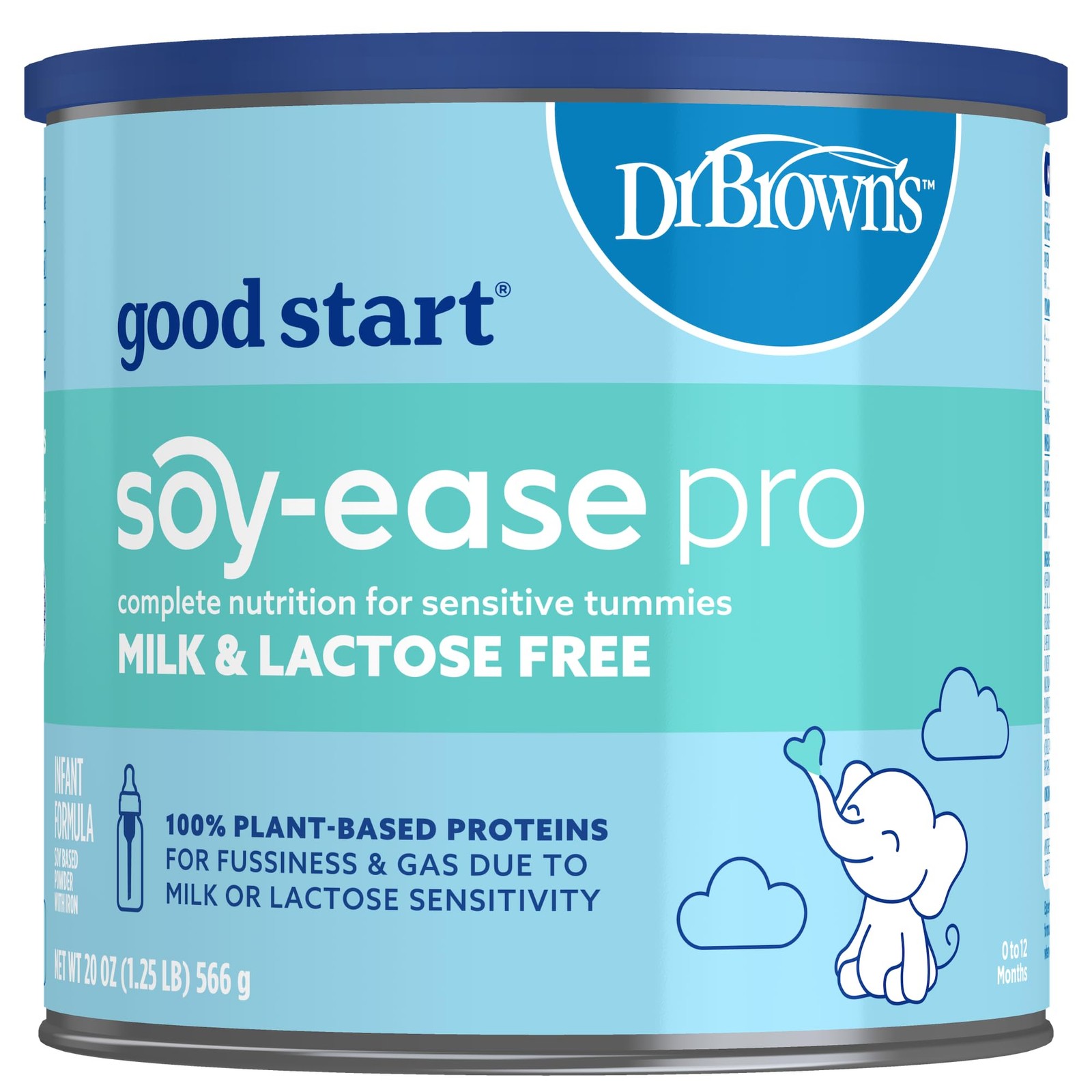 Baby Formula Powder Soy-ease Dairy Free Lactose Free Non-GMO 20 Oz