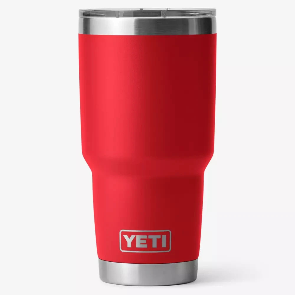 YETI Rambler With Magslider Lid 30 oz Tumbler Stainless Steel - Red