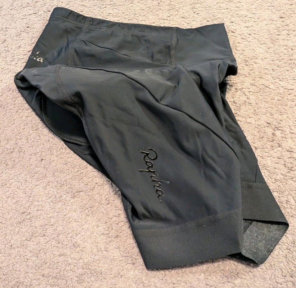 RAPHA Core Black Cycling Shorts Women\'s Small