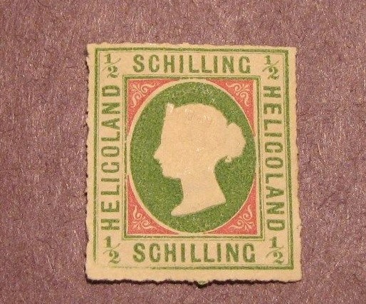Heligoland Stamp Scott# 1 Queen Victoria 867-68 MNG CV 325.00 L54