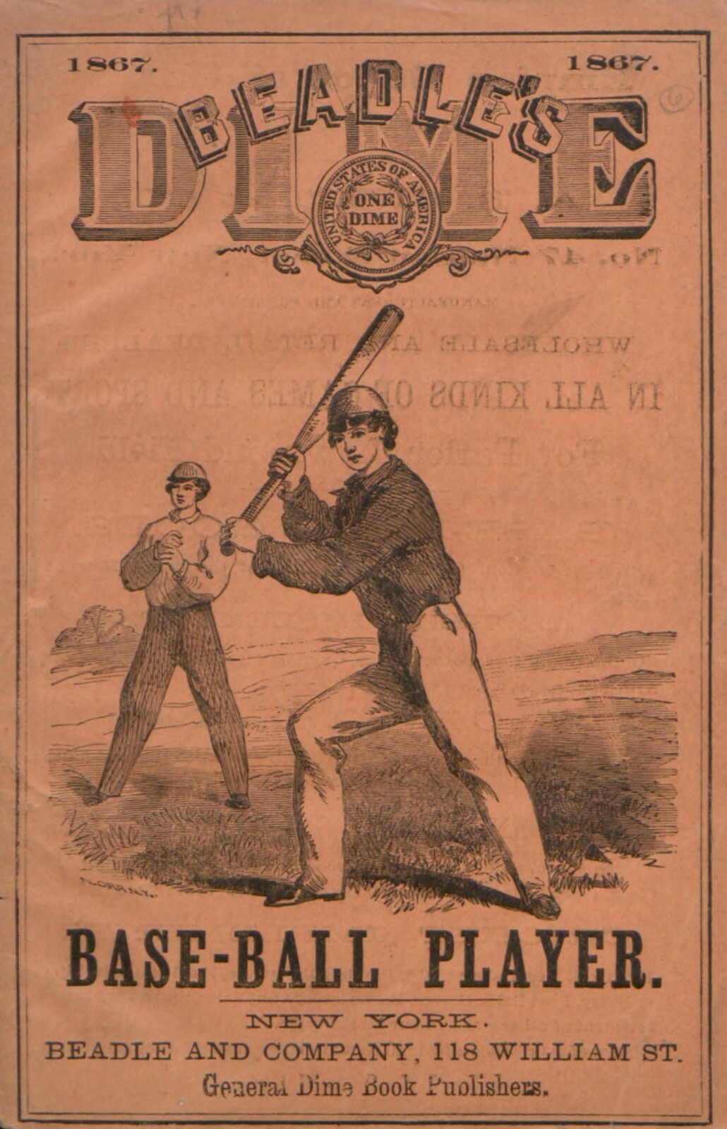 BEADLE\'S DIME BASEBALL Magazine 17 Unique Issue Collection On USB Drive