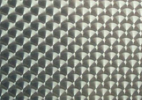 Engine Turned Aluminum Panel 10\