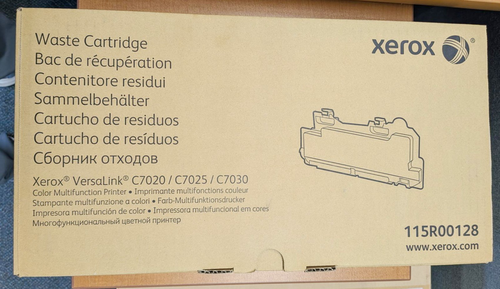 Xerox 115R00128 Waste Cartridge for VersaLink C7020/C7025/C7030