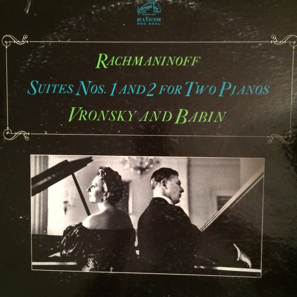 Vronsky And Babin, Sergei Rachmaninoff, Suites Nos. 1 And 2 For Two Pianos, (LP)