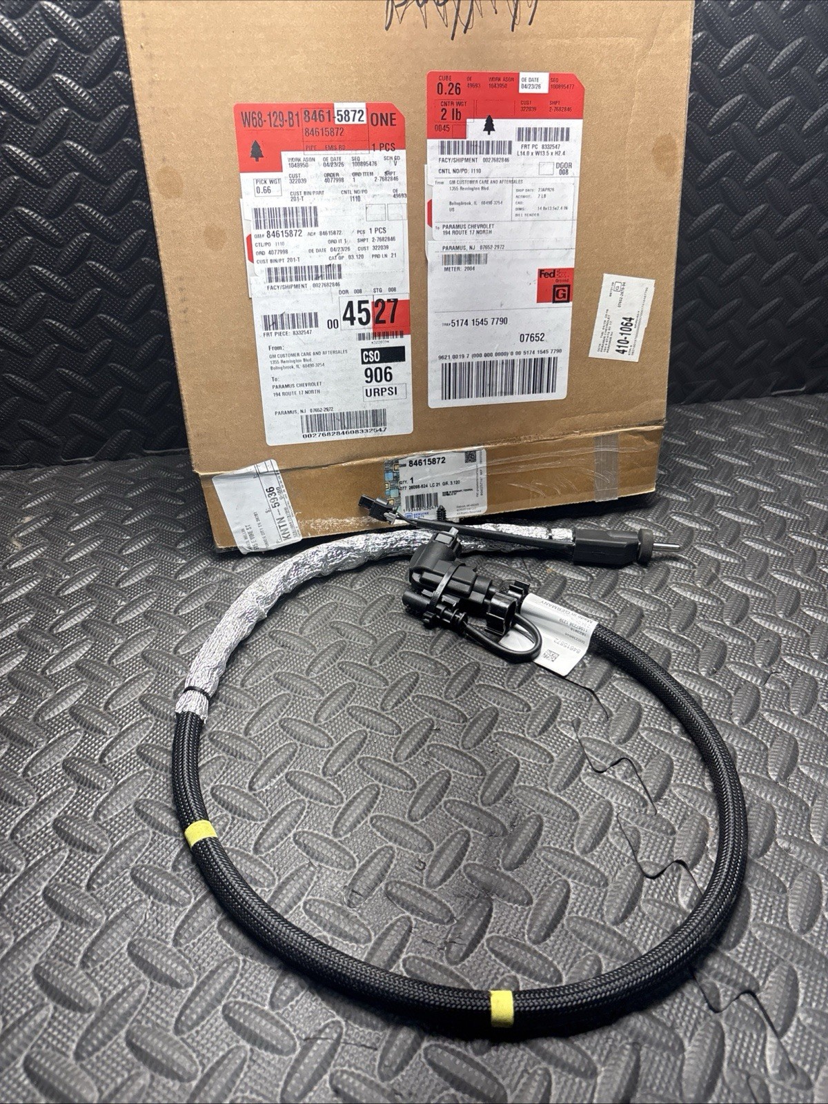 Genuine ACDelco Emission Fluid Injector Supply Pipe 84615872